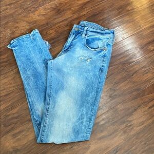 American Eagle Outfitters Women's Distressed Next Level Flex Jeans Size 29